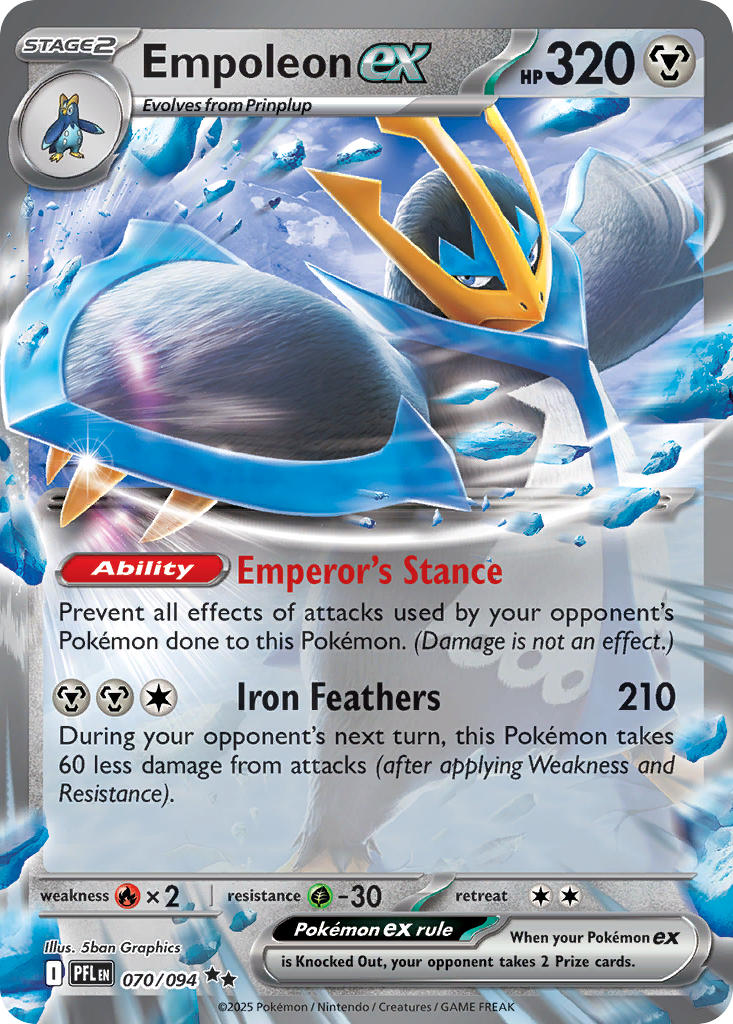 070/094  Empoleon ex - 070/094
