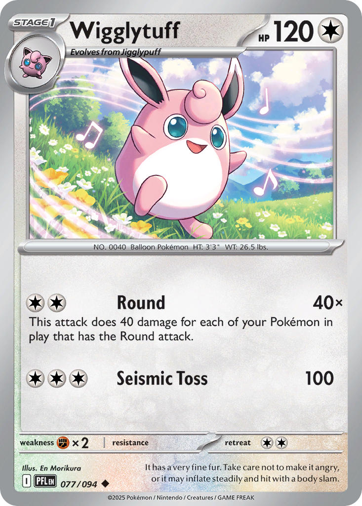 077/094  Wigglytuff - 077/094