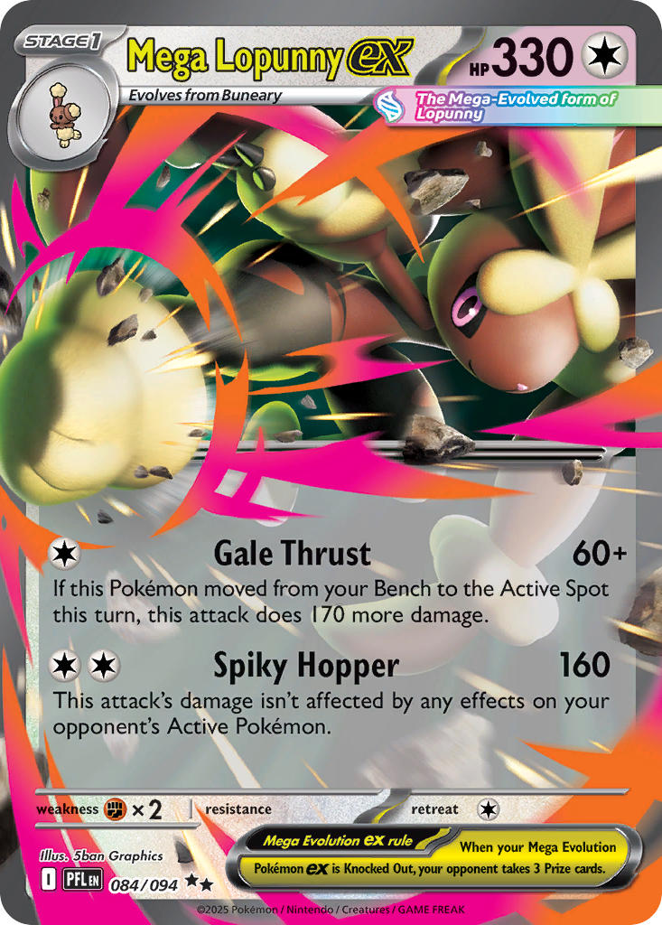 084/094  Mega Lopunny ex - 084/094
