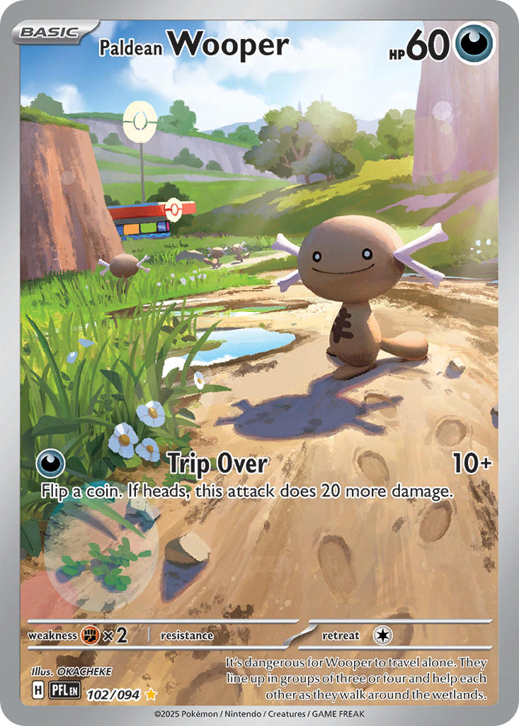 102/094  Paldean Wooper