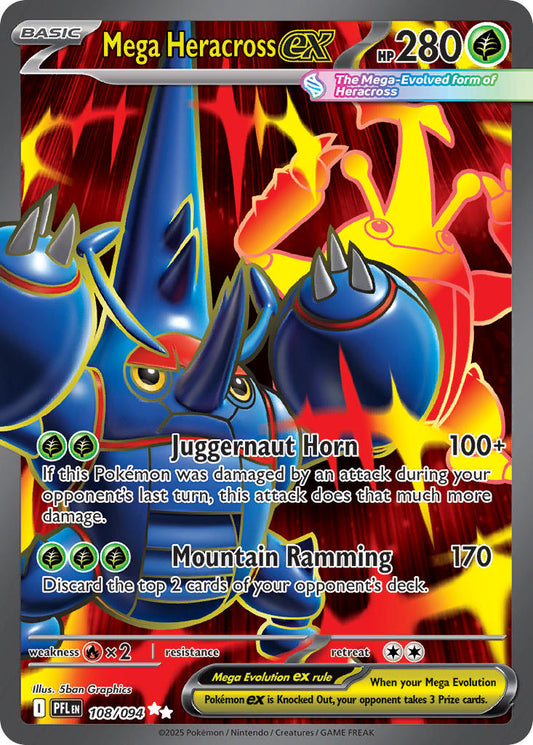 108/094  Mega Heracross ex - 108/094