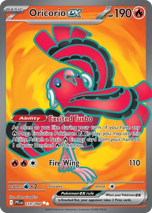 110/094  Oricorio ex - 110/094