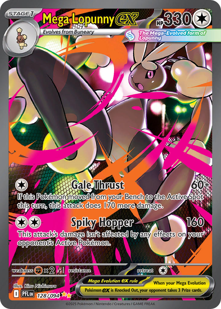 128/094  Mega Lopunny ex - 128/094
