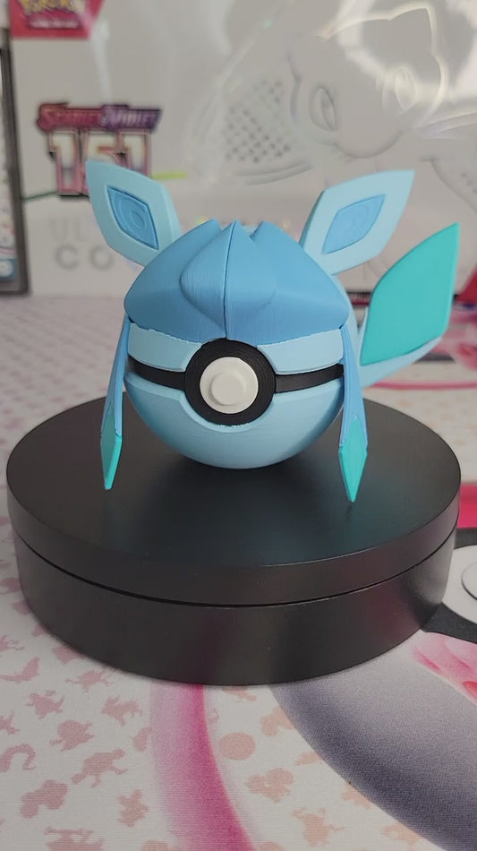 0471 - Glaceon Inspired 3D Printed Themed Ball
