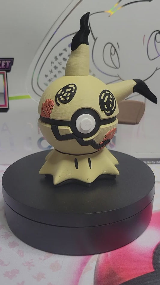0778 - Mimikyu Inspired 3D Printed Themed Monster Ball
