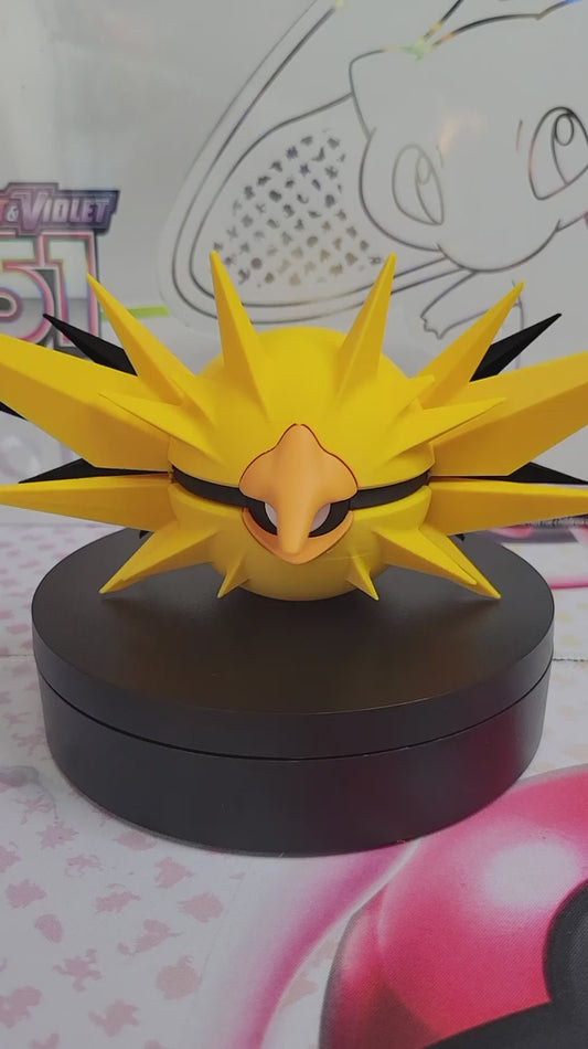 0145 - Zapdos Inspired 3D Printed Themed Monster Ball