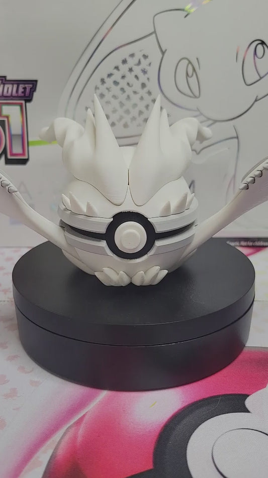 0643 - Reshiram Inspired 3D Printed Themed Monster Ball