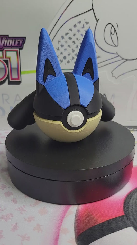 0448 - Lucario Inspired 3D Printed Themed Ball