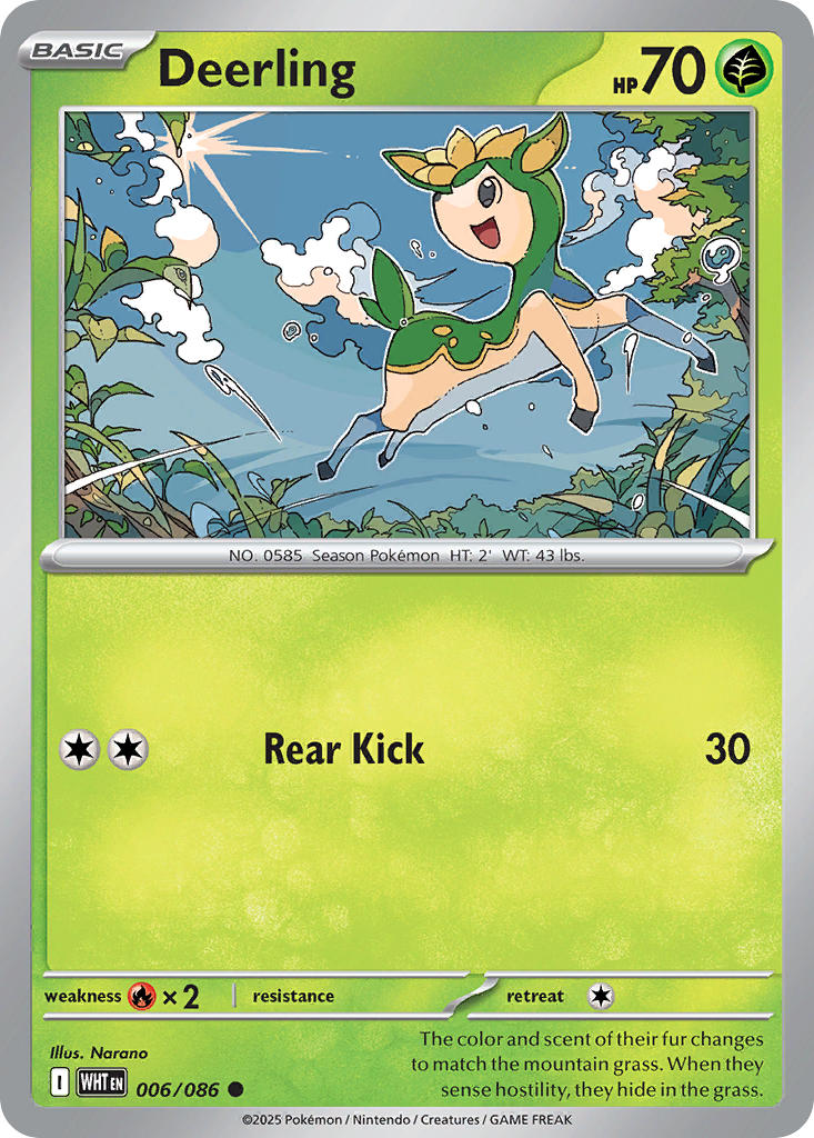 006/086  Deerling (Poke Ball Pattern)