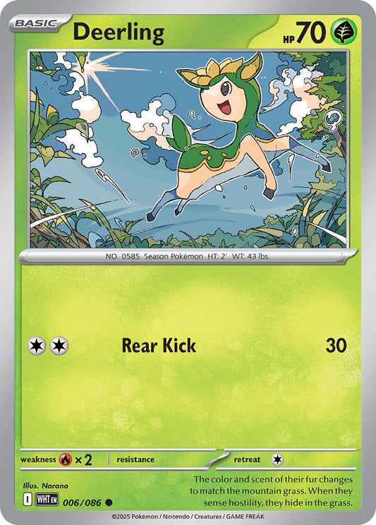 006/086  Deerling (Poke Ball Pattern)