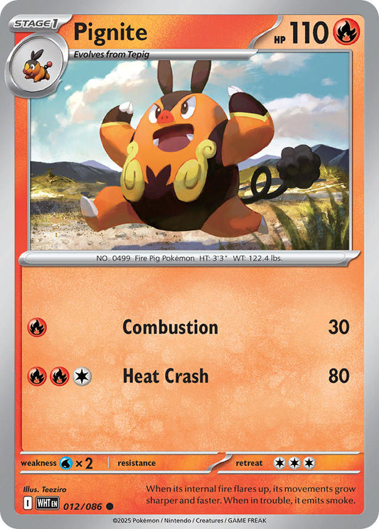 012/086  Pignite (Poke Ball Pattern)