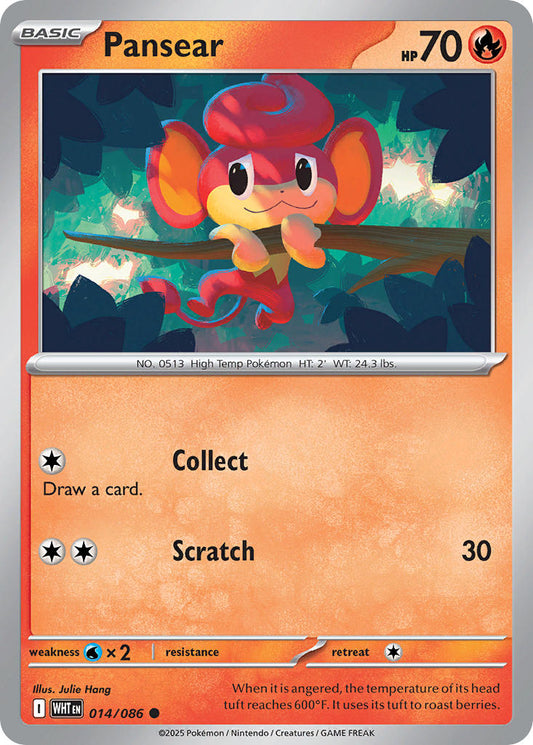 014/086  Pansear (Poke Ball Pattern)
