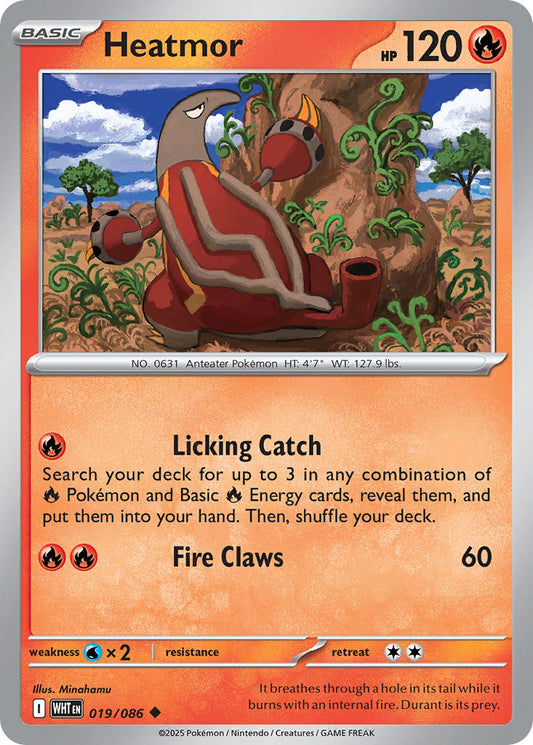 019/086  Heatmor (Poke Ball Pattern)