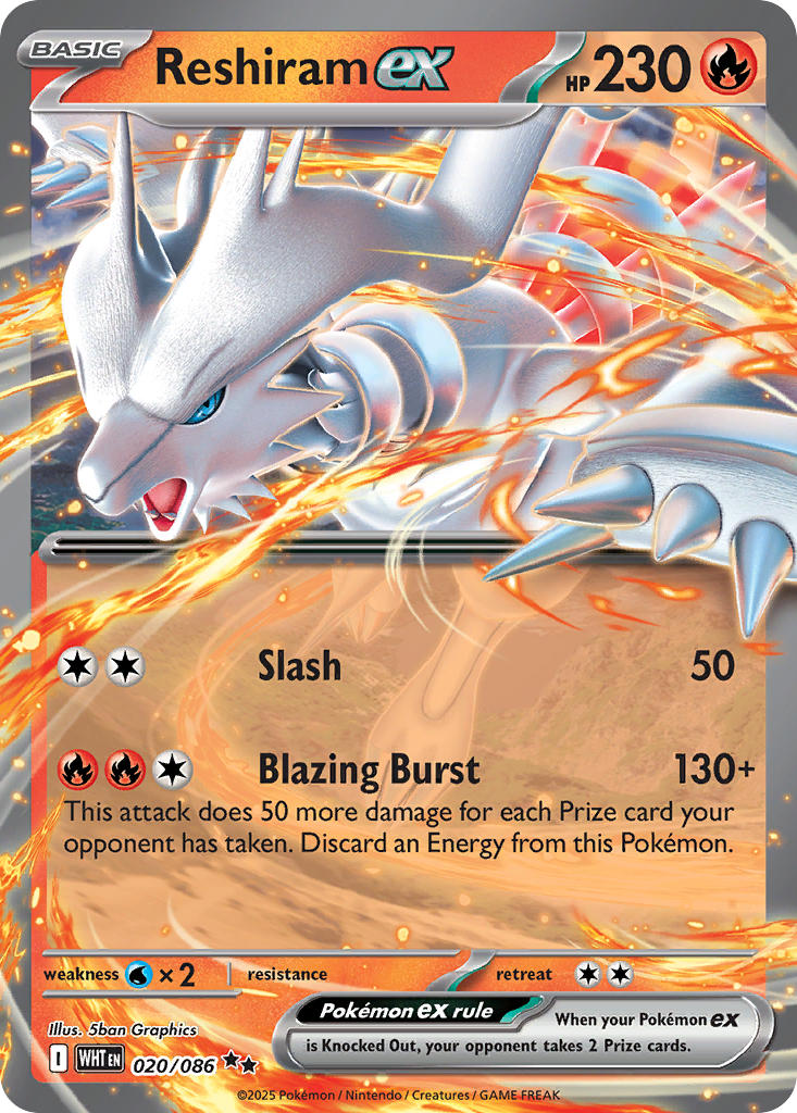 020/086  Reshiram ex