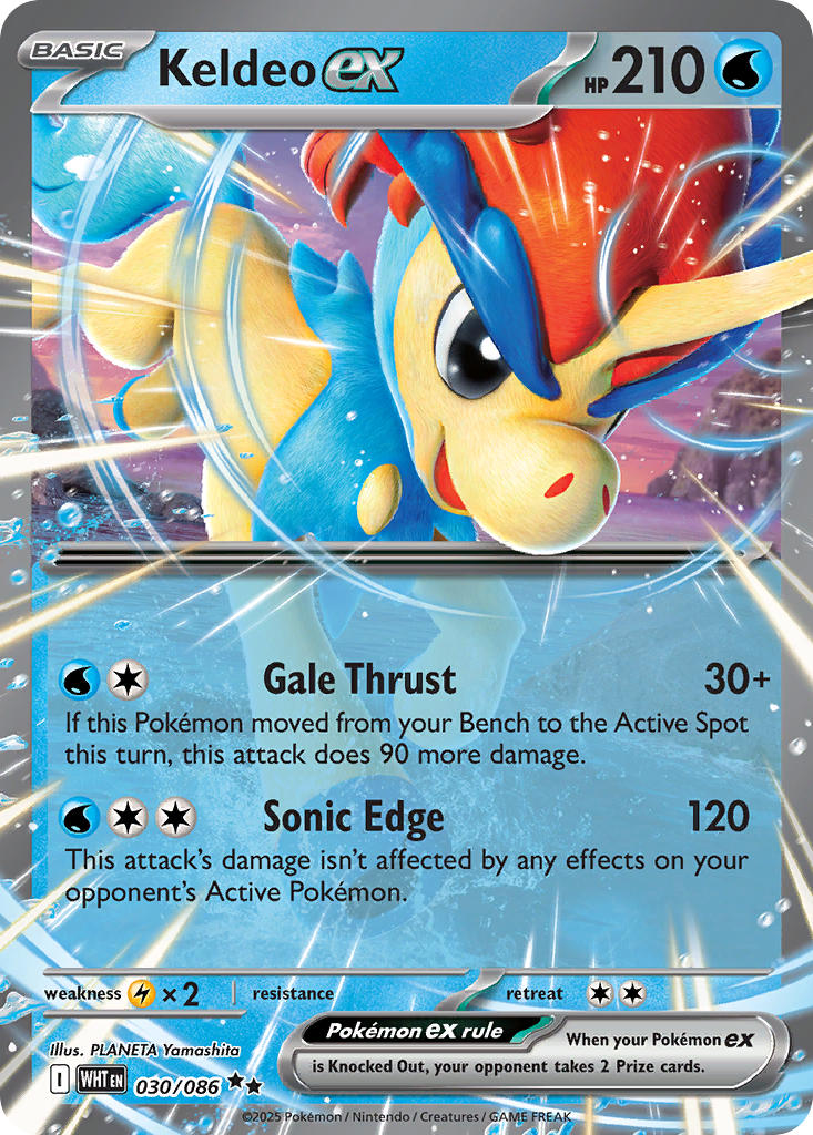 030/086  Keldeo ex