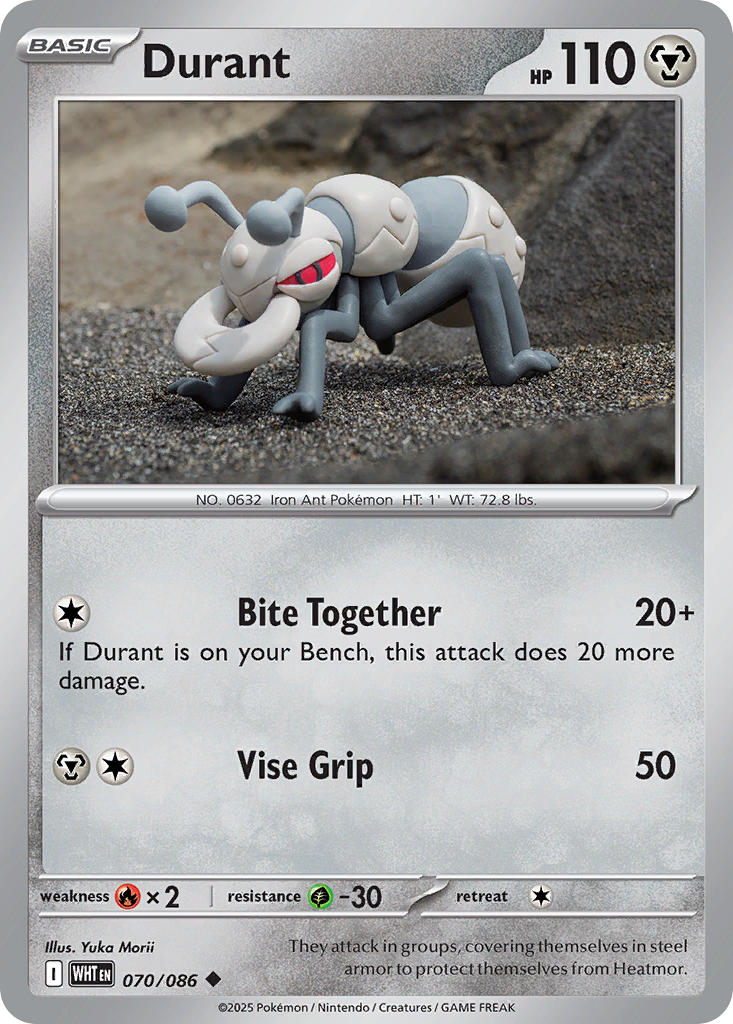 070/086  Durant (Poke Ball Pattern)