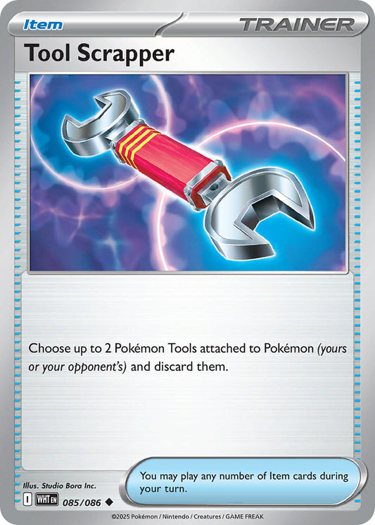 085/086  Tool Scrapper (Poke Ball Pattern)