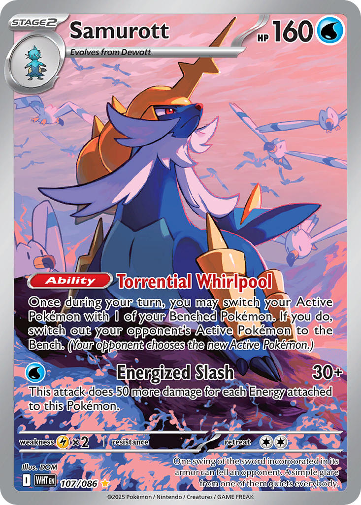 107/086  Samurott - 107/086
