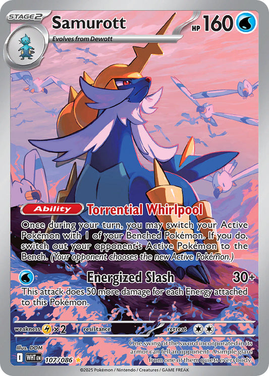 107/086  Samurott - 107/086
