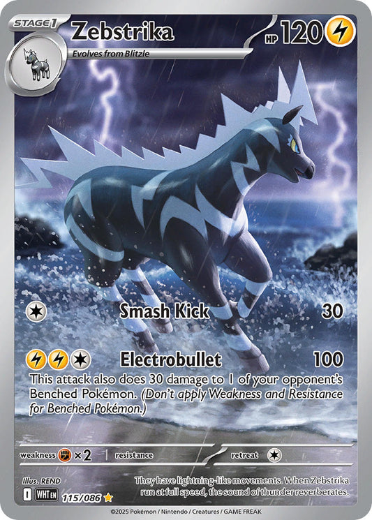 115/086  Zebstrika - 115/086