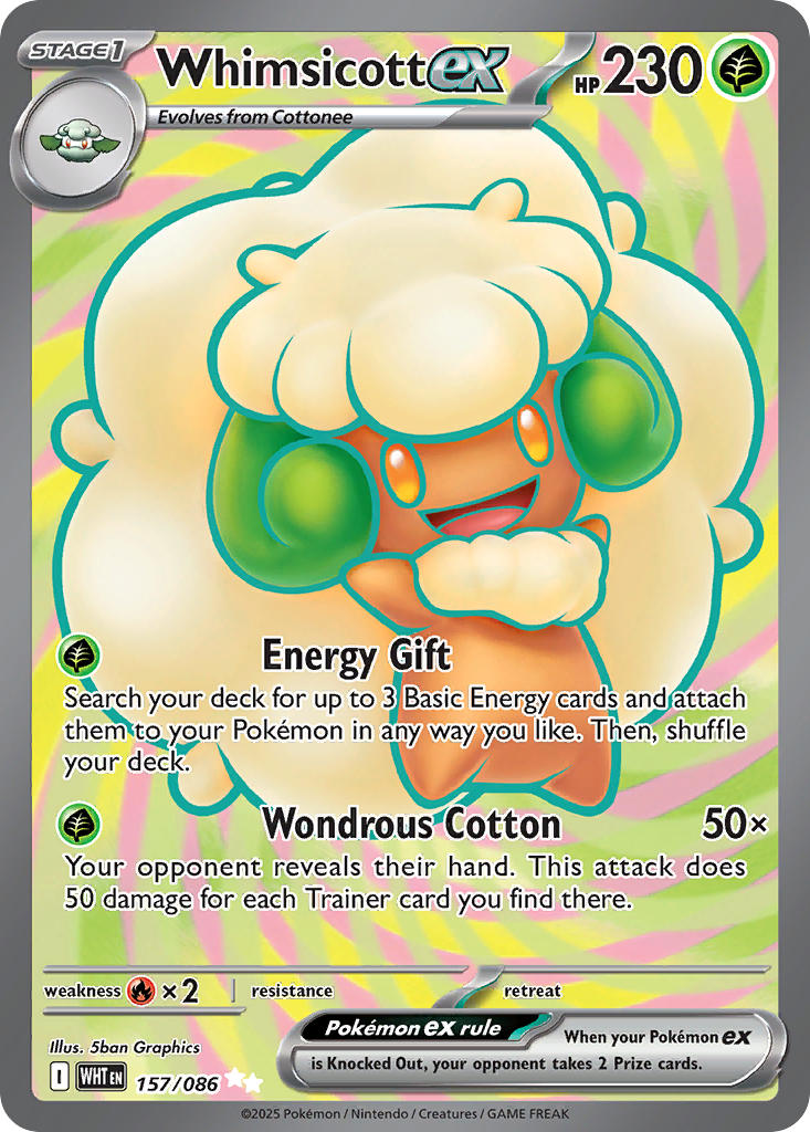 157/086  Whimsicott ex - 157/086
