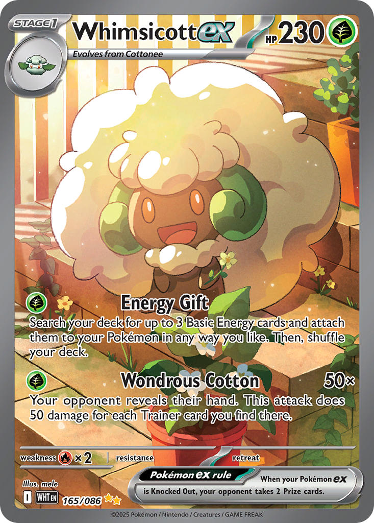165/086  Whimsicott ex - 165/086