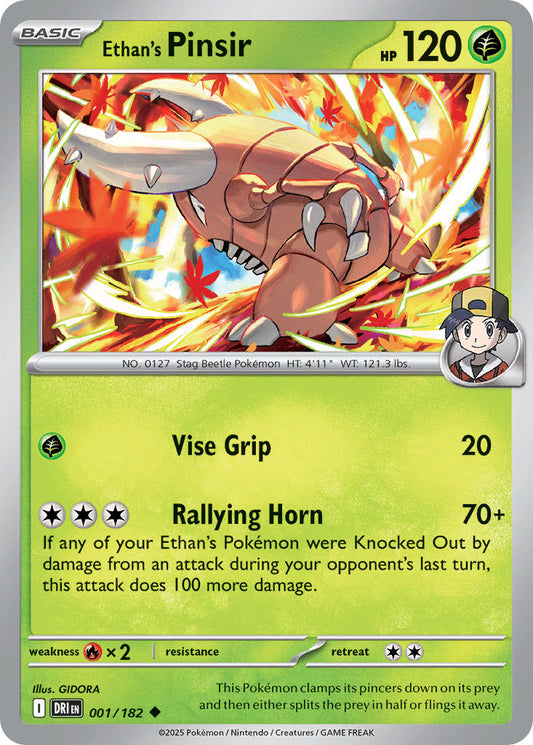 001/182  Ethan's Pinsir