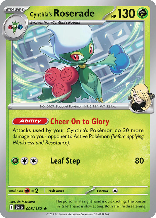 008/182  Cynthia's Roserade