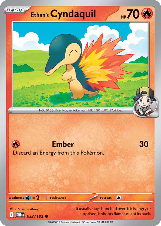 032/182  Ethan's Cyndaquil