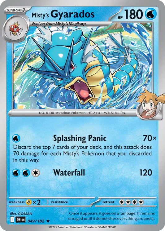 049/182  Misty's Gyarados