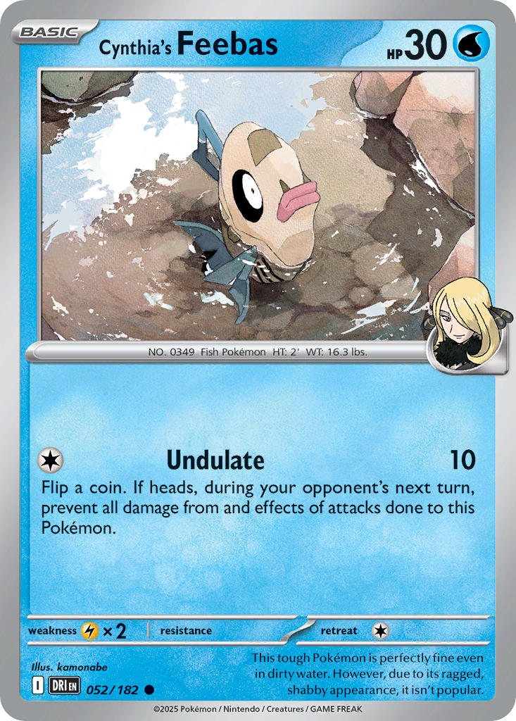 052/182  Cynthia's Feebas
