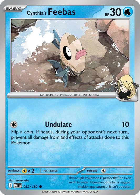 052/182  Cynthia's Feebas