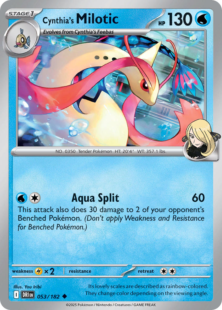 053/182  Cynthia's Milotic