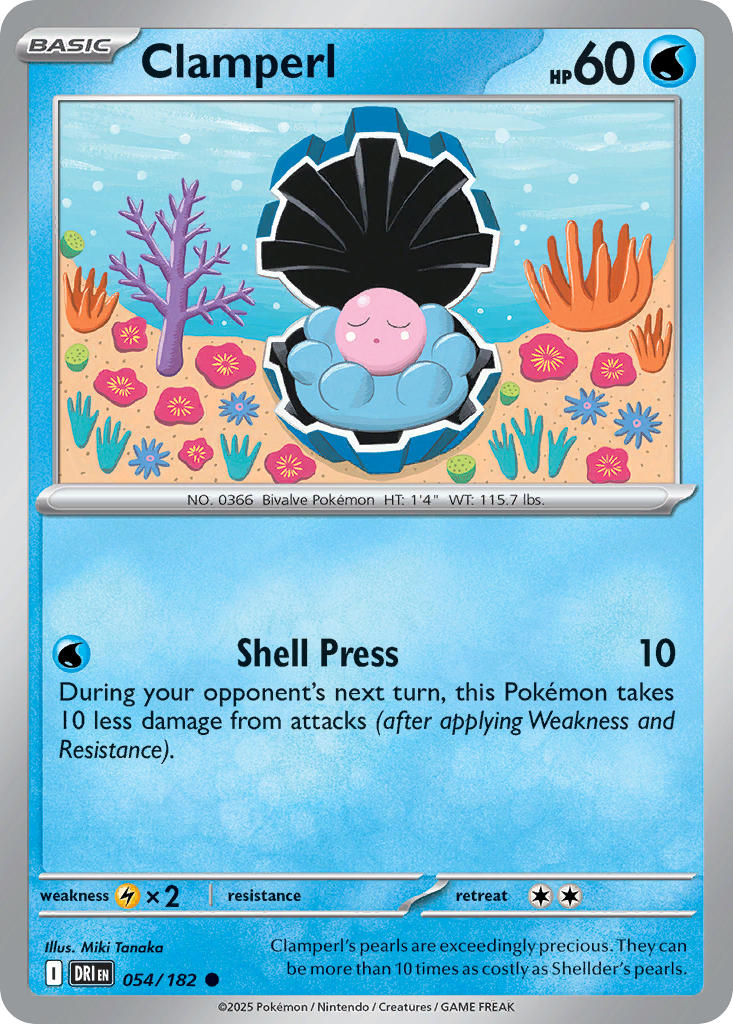054/182  Clamperl - 054/182