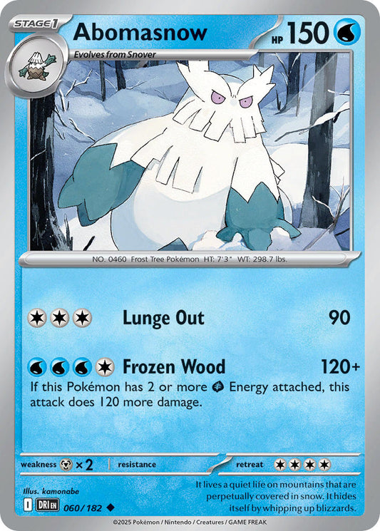 060/182  Abomasnow
