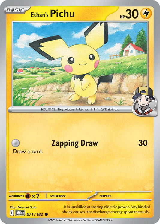 071/182  Ethan's Pichu