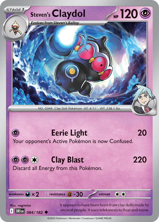 084/182  Steven's Claydol