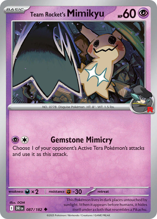 087/182  Team Rocket's Mimikyu