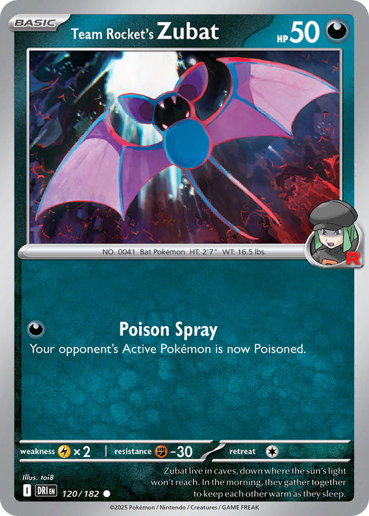 120/182  Team Rocket's Zubat