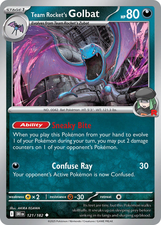121/182  Team Rocket's Golbat