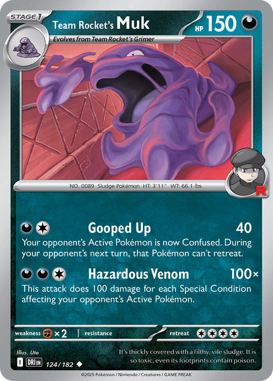124/182  Team Rocket's Muk