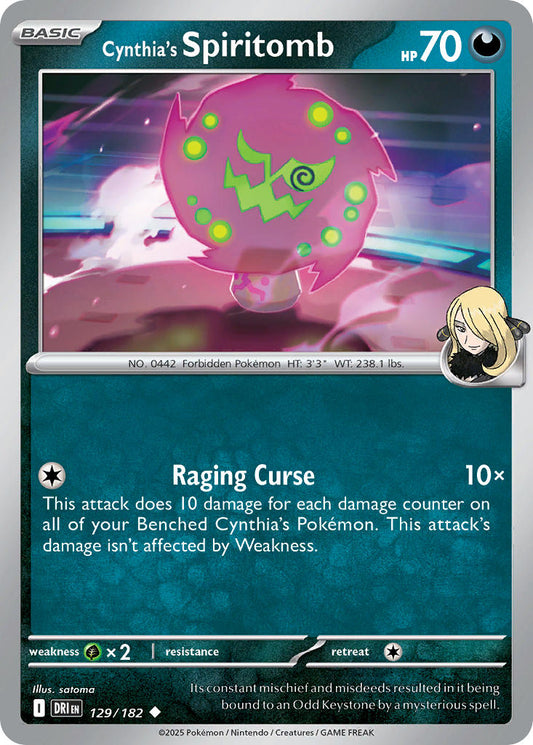 129/182  Cynthia's Spiritomb