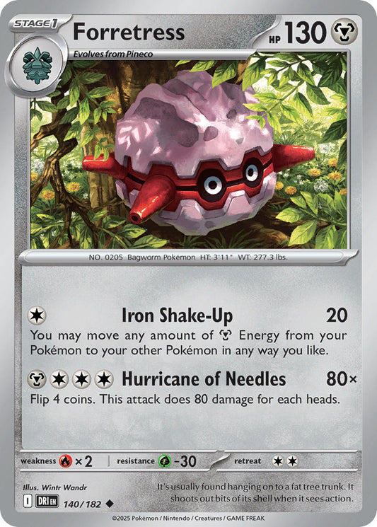 140/182  Forretress