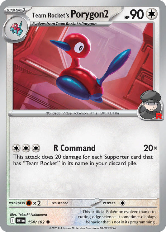 154/182  Team Rocket's Porygon2