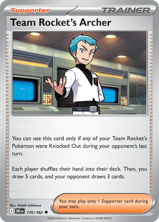 170/182  Team Rocket's Archer - 170/182