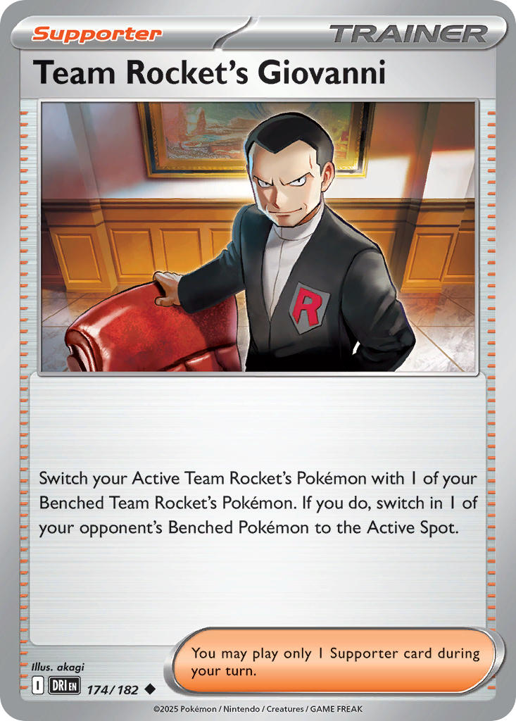 174/182  Team Rocket's Giovanni