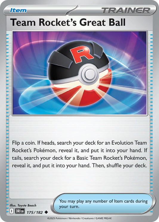 175/182  Team Rocket's Great Ball