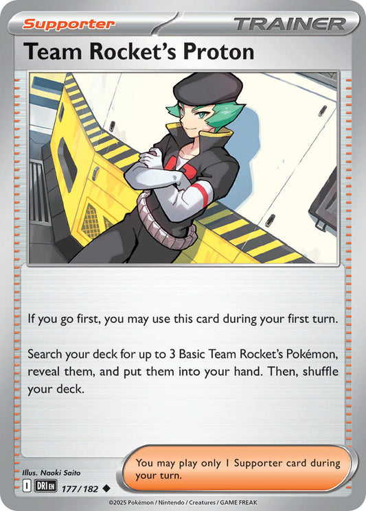 177/182  Team Rocket's Proton - 177/182