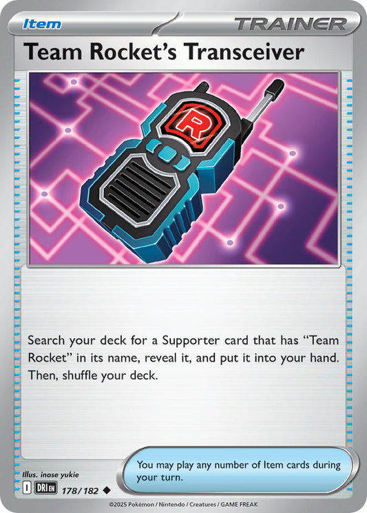178/182  Team Rocket's Transceiver