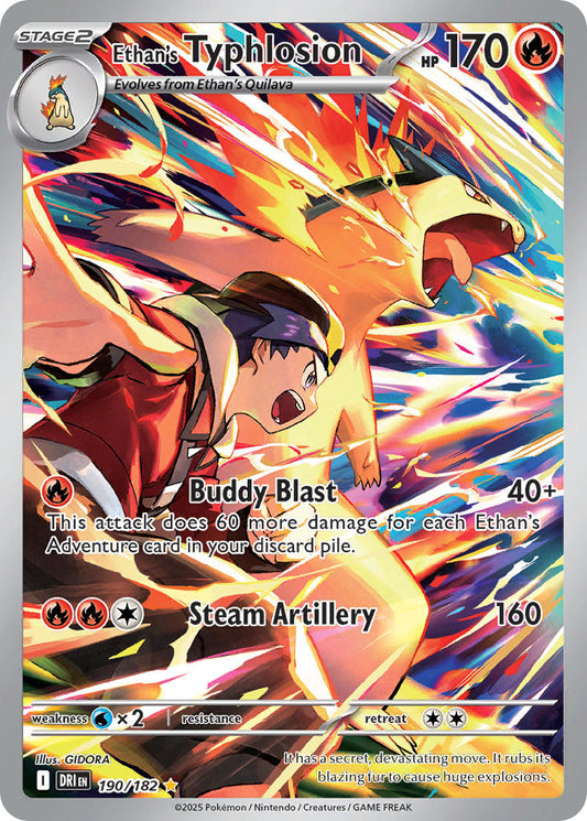 190/182  Ethan's Typhlosion - 190/182